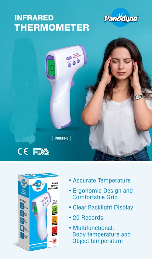 Panodyne Infrared non Contact Forehead Thermometer